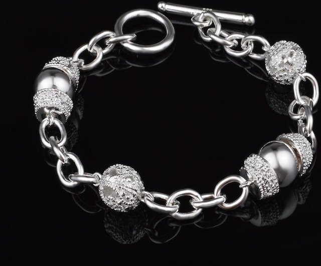 Wucifang Jewelry Charms Geometrie Kreis, 925 Sterling Silber, Damen - Bild 1