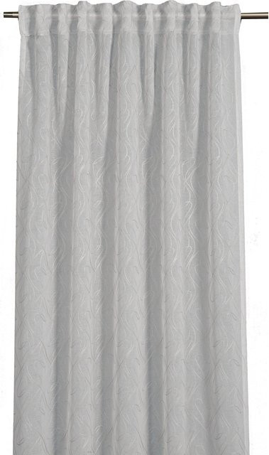 Sehlbach Fertigschal Multiband Bestickter Dolly Weiß B: 135 cm, H: 245 cm - Bild 1