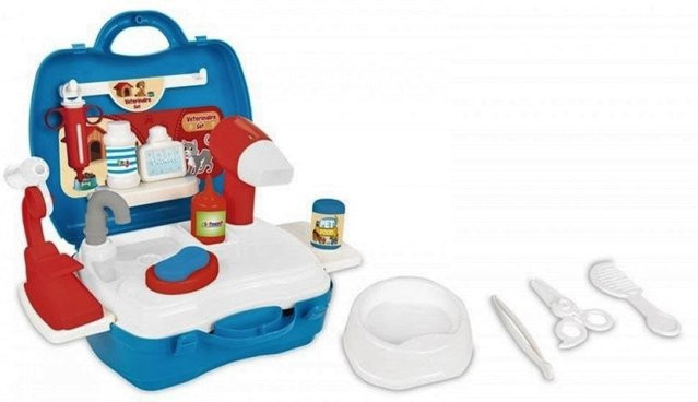 Pilsan Tierarztkoffer, Kinderspielzeug, blau, ab 3 Jahre - Bild 1