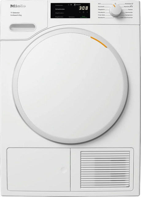Miele TSB 643 WP EcoSpeed Wärmepumpentrockner, freistehend, Weiß - Bild 1