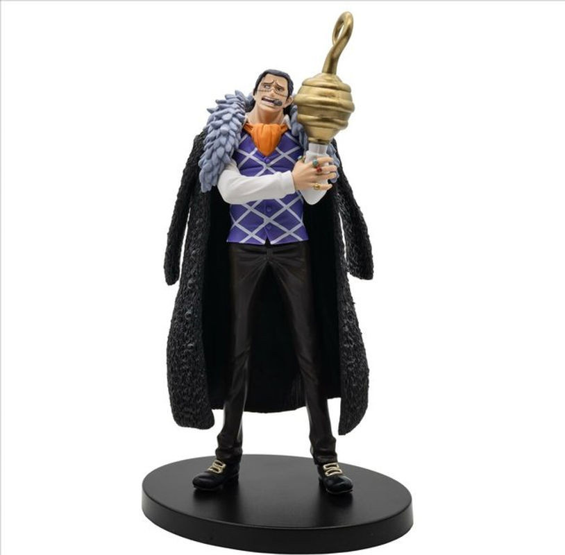 Banpresto One Piece Crocodile Sammelfigur DXF The Grandline Serie, Mehrfarbig, Höhe: 17 cm - Bild 1