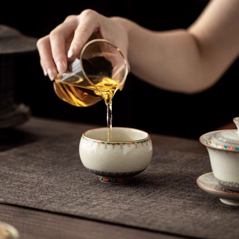 Dunhuang Waren Ru Ofen Teetasse für Meditation und Tee-Meister - Bild 2