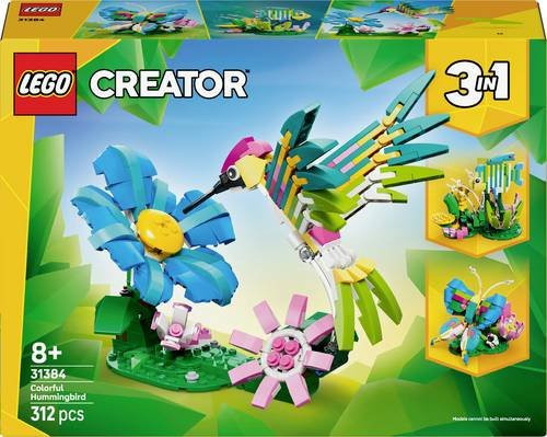 LEGO Creator Wilde Tiere Bunter Kolibri Konstruktionsspielzeug ab 8 Jahren