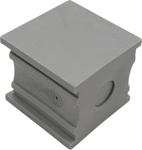 TRU COMPONENTS BDVK Kabeldurchführung aus Elastomer in Grau - Bild 1