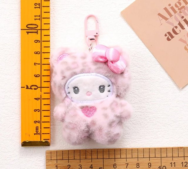 Sanrio Hello Kitty Plüsch Puppe, Schlüsselanhänger, Katze - Bild 1