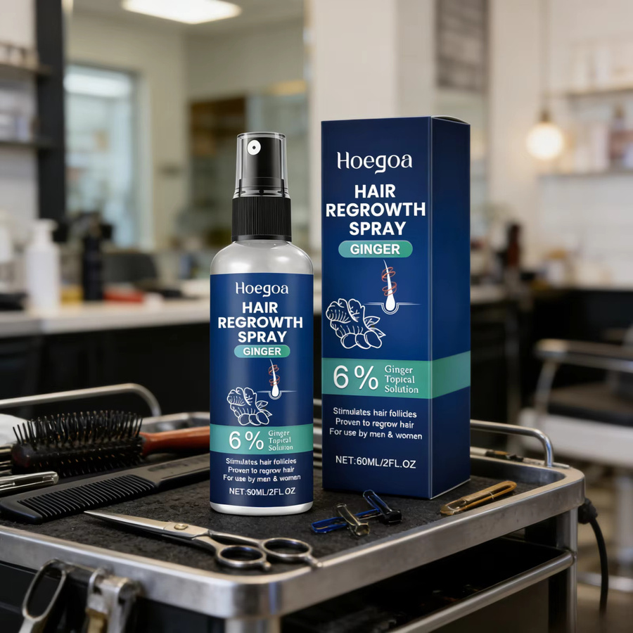 Hoegoa Haarwuchs-Spray, 60 ml, Damen, für strapaziertes Haar - Bild 2