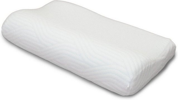 TEMPUR Jersey-Bezug für Shape, Original und ErgoPlus Queen Kissen in Weiß aus 100 % Baumwolle