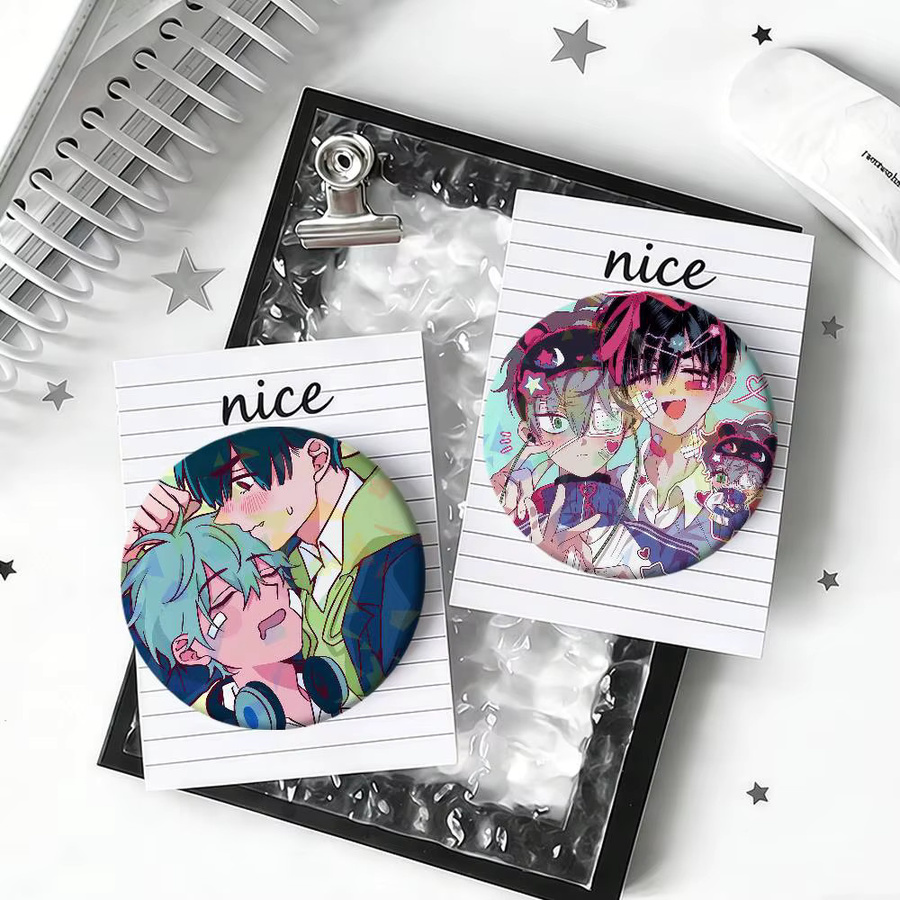 Anstecknadel Anime Alien Stage Ivan Till, runde Reversnadel, Unisex - Bild 4