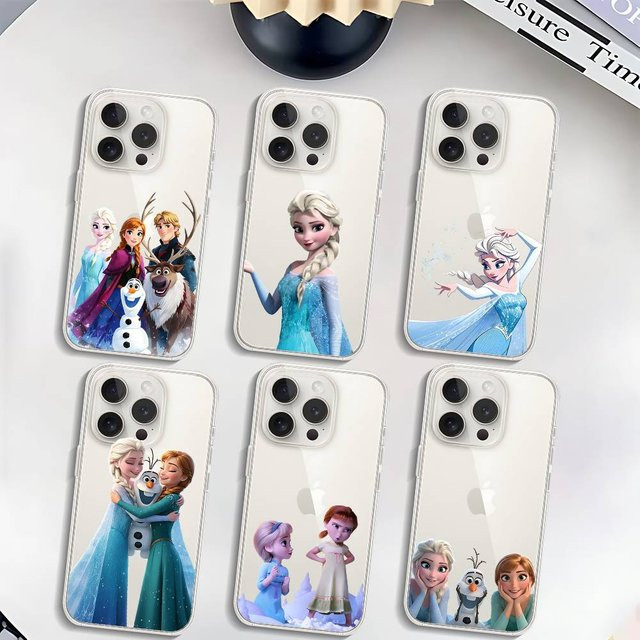 Mesuca Transparente Anime Handyhülle mit Stoßfänger-Schutz für iPhone 11 bis iPhone 17 Pro Max und Mini - Bild 1