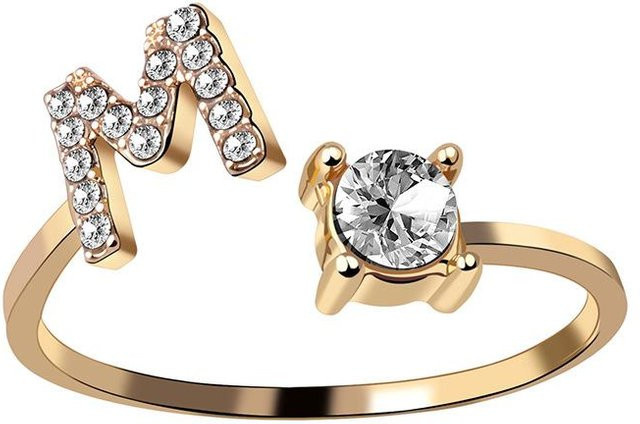 Bamos Ring, Kupfer, Roségold, Zirkonia, Damen - Bild 1