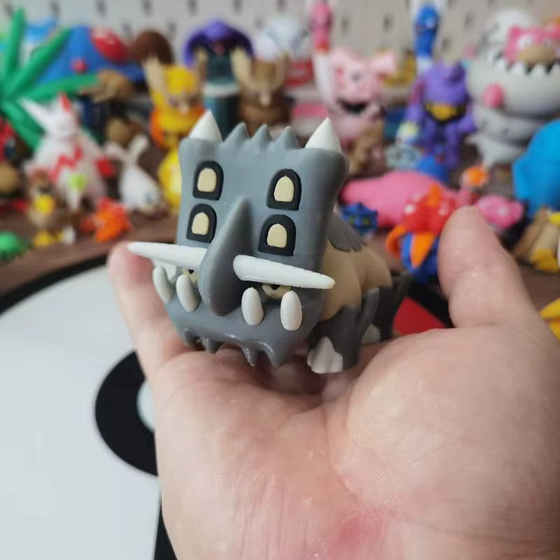 Bandai Pokémon Bastiodon Shieldon Figur, 1:20, Einzelfigur - Bild 2