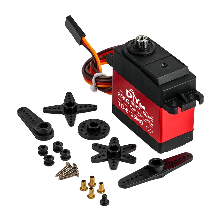 Stemedu TD-8125MG PWM Digital Servo, Metallgetriebe, wasserdicht - Bild 2