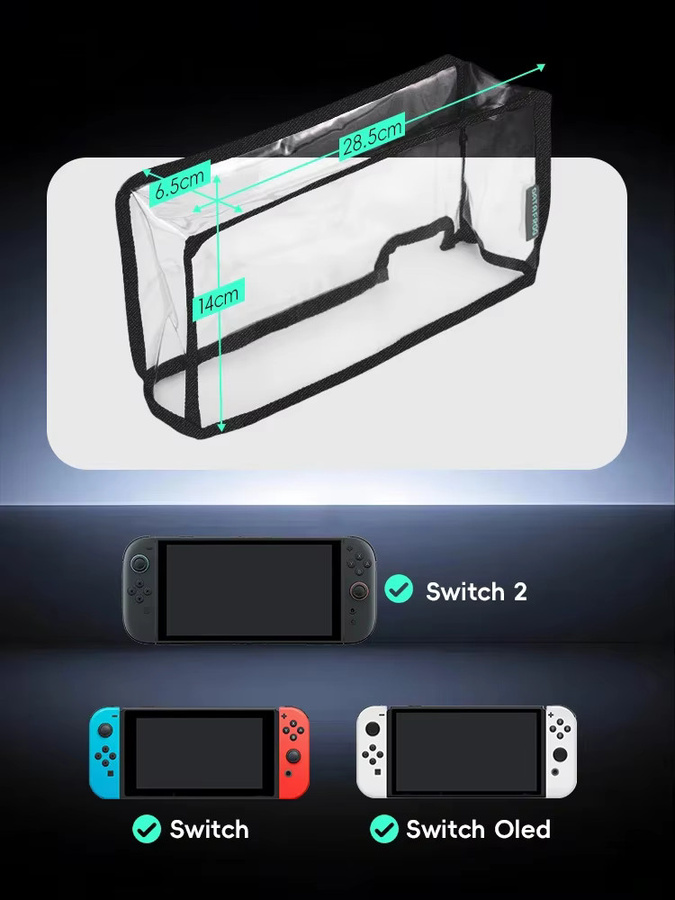 DATA FROG Schützende Tragetasche für Nintendo Switch, wasserdicht, staubdicht und stoßfest - Bild 2