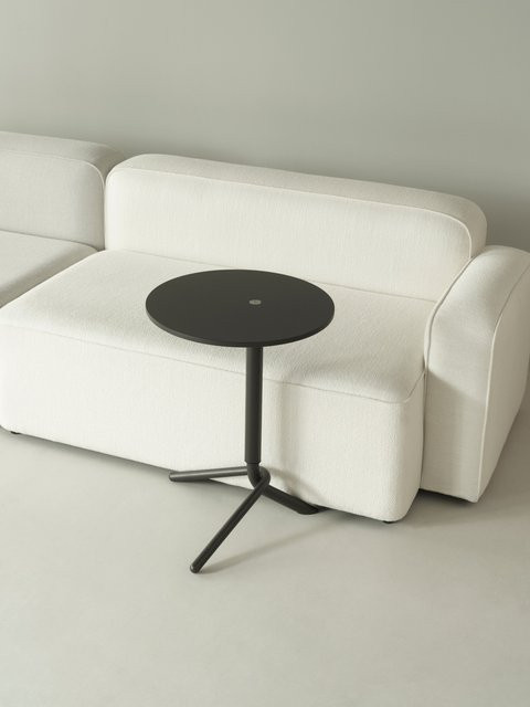 Normann Copenhagen Lift Beistelltisch in Schwarz mit höhenverstellbarer Funktion und skandinavischem Design - Bild 1