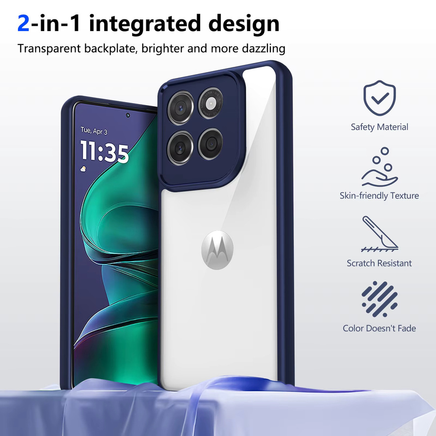 Transparente TPU Schutzhülle für Motorola Moto Edge 60 Stylus, Fusion 50, Fusion Neo, Ultra Pro 40 Neo und Moto S50 Neo mit Anti-Drop-Funktion - Bild 5