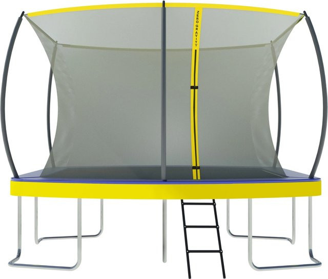 Zero Gravity Trampolin Outdoor mit Klappnetz, Leiter und Bodenanker - Bild 1
