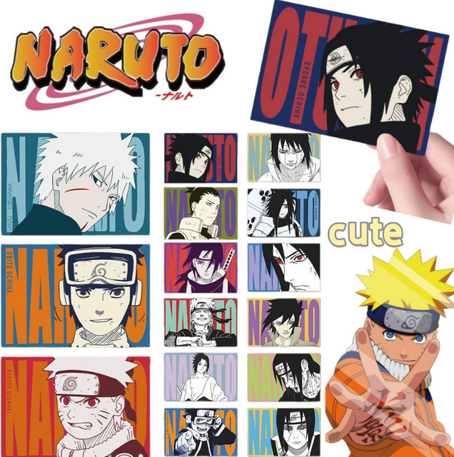 Naruto Uzumaki Cartoon Aufkleber in Multicolour für dein DIY Notizbuch - Bild 1