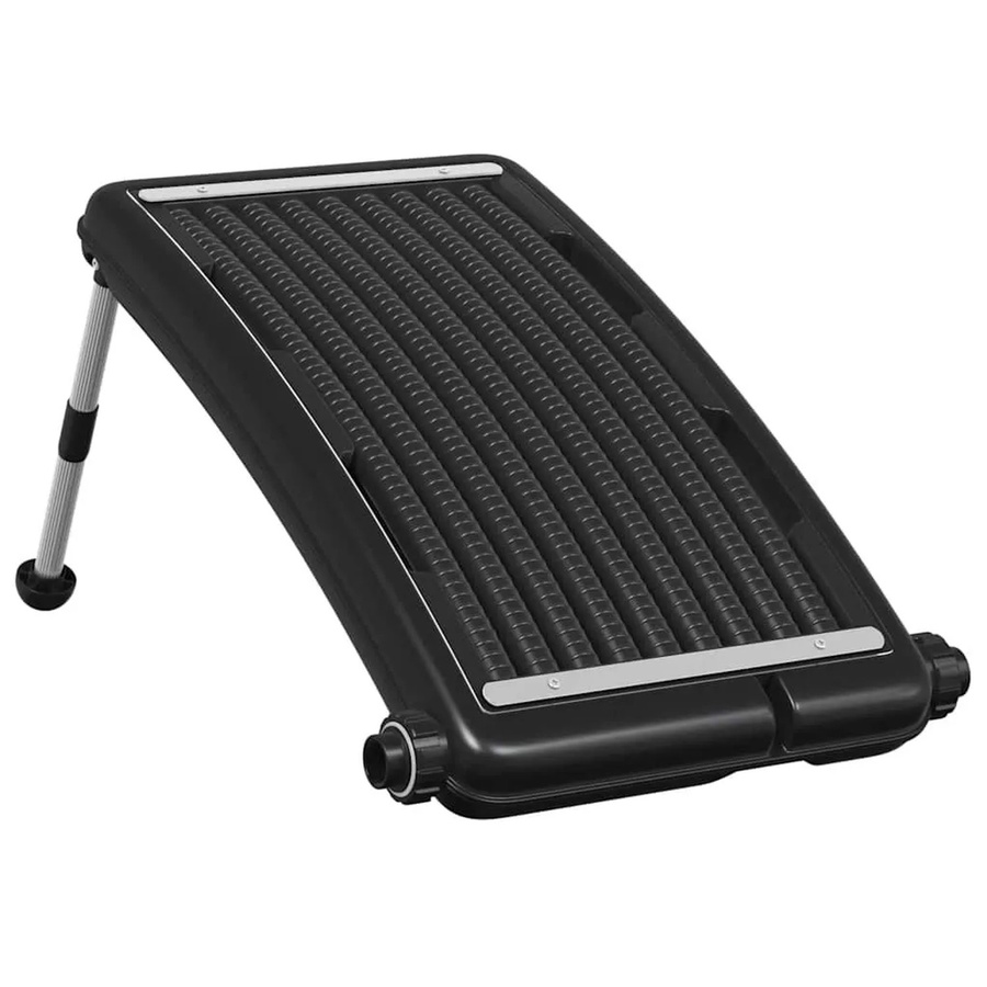 vidaXL Solarkollektor für Pool Gebogen, Schwarz, B/H: 72,5 x 46 cm - Bild 2