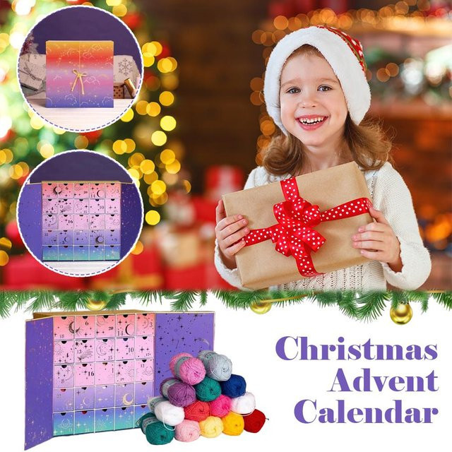 Xmas Crochet Association Adventskalender 2025 mit 24 Tagen Weihnachtsgarn in Multicolor - Bild 1