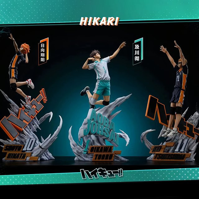 KONBORE Haikyuu!! Hinata Shouyou Anime Figur, 36cm, Modell Puppe - Bild 1