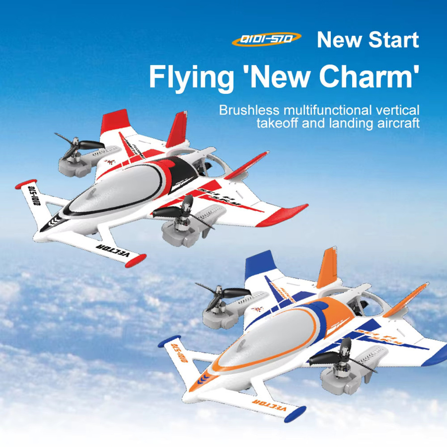 JIKEFUN RC Flugzeug, bürstenlos, Starrflügel, elektrisch, Schwarz - Bild 2