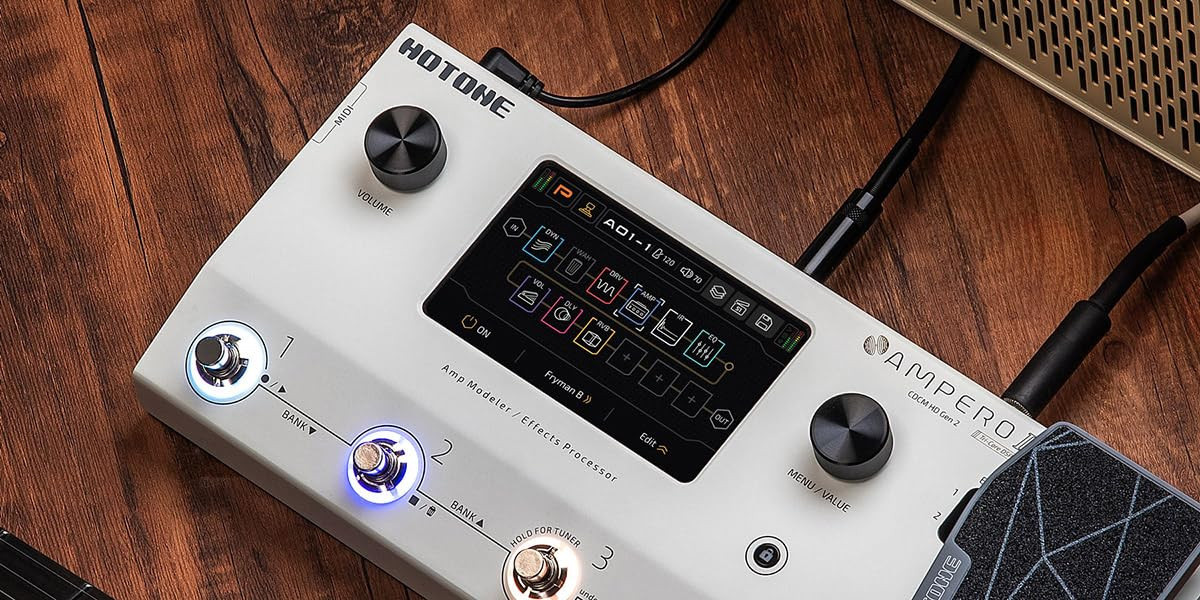 HOTONE Ampero II Multi-Effektprozessor in Weiß - Bild 4