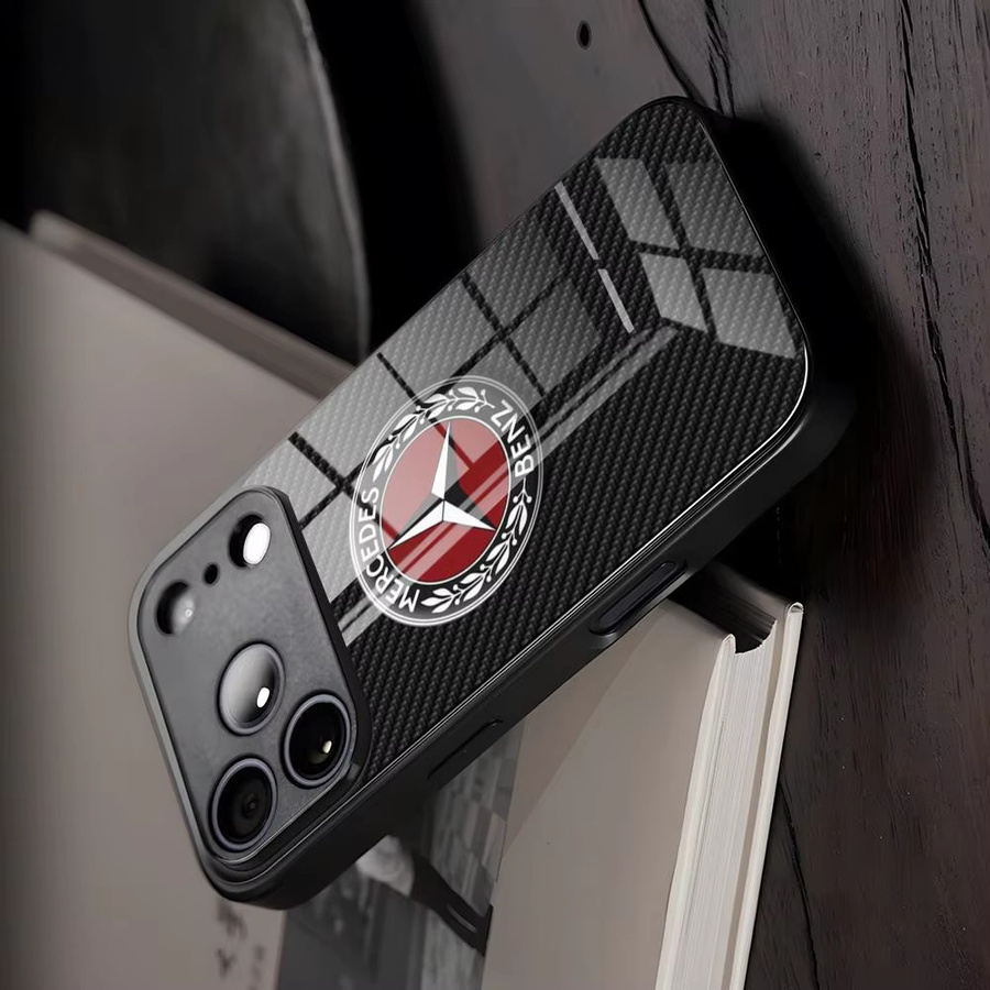 Rastar Handyhülle aus Glas in Schwarz für iPhone und Samsung Modelle - Bild 2