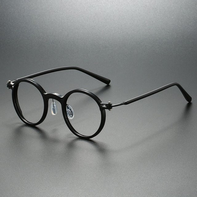 cs cojos Korrektionsbrille, rund, Vollrand, Metall, Unisex - Bild 1