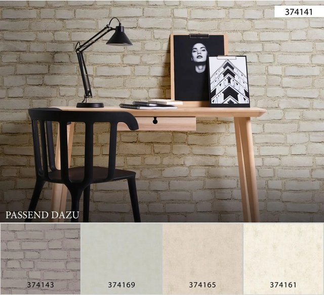 A.S. Création Vliestapete in Stein-Optik beige B: 53 cm, L: 1005 cm - Bild 4