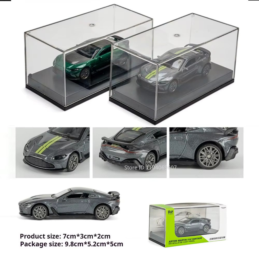 RMZ city Mini Divo V12 Sian GT2 720S Walküre, Auto Modell, 1:64, Metall, Grün - Bild 2