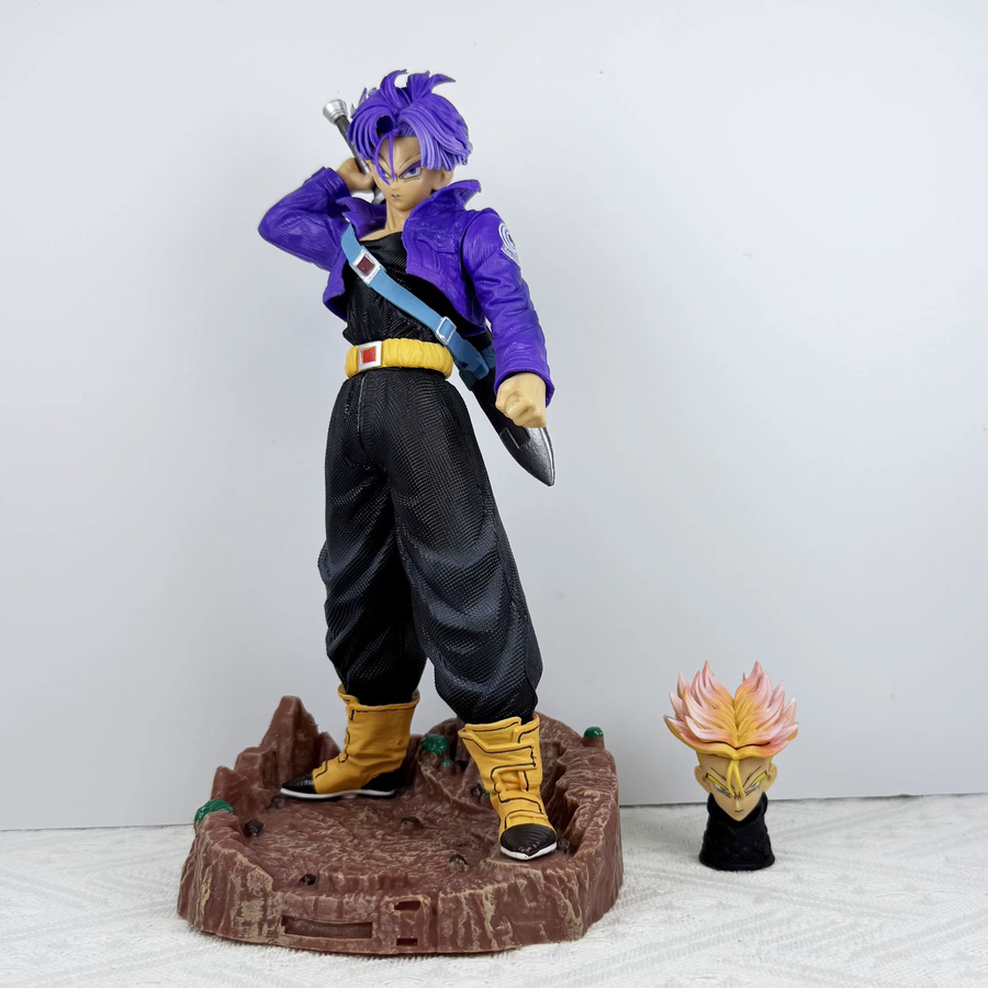 Bandai Dragon Ball Z Super Saiyan Trunks Figur, PVC-Modell Statue, Bunt / Mehrfarbig - Bild 3
