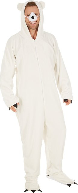 tectake Kostüm Eisbär, Plüsch / Textil - Bild 1