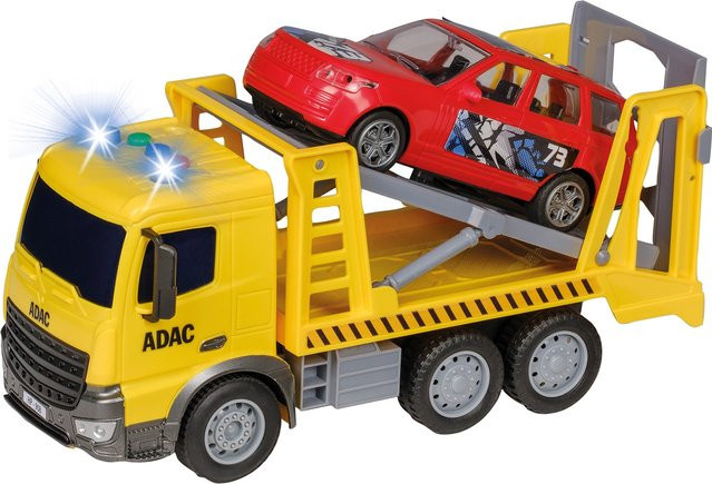 Happy People ADAC Abschleppfahrzeug mit Auto, Licht und Sound, Spielzeug Set - Bild 1