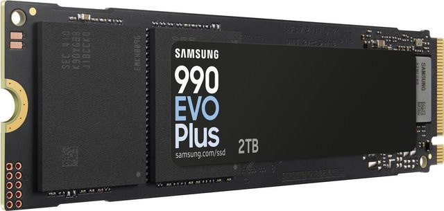 Samsung 990 EVO Plus NVMe M.2 SSD 2 TB Schwarz - Bild 1