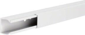 Hager Tehalit Leitungsführungskanal LF in Weiß, B/H: 2,5 x 2,5 cm - Bild 1