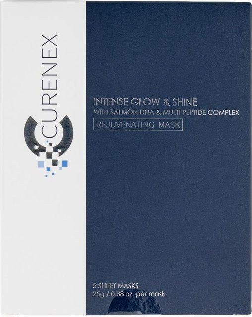 CURENEX Verjüngende Maske, Peptide, 5x 25g, Trockene Haut - Bild 1