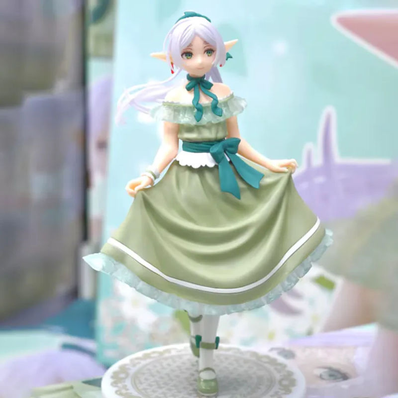 Bandai Frieren: Beyond Journey's End Actionfigur Frieren Himmel Kleid-Version in Grün, 19 cm Höhe - Bild 6