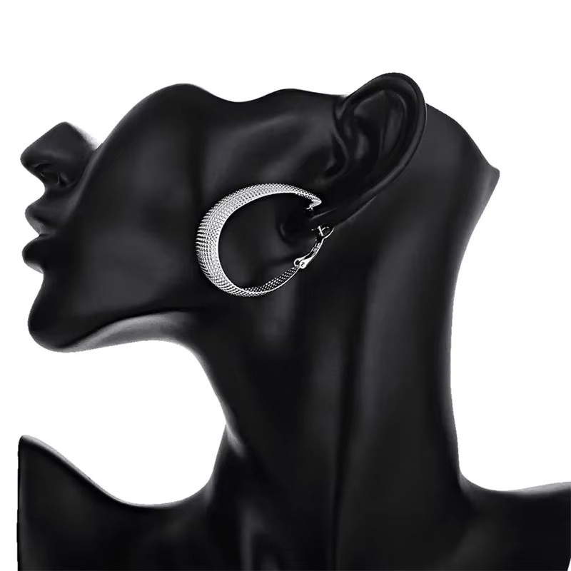 ALIZERO Creolen, 925 Silber, Damen - Bild 4