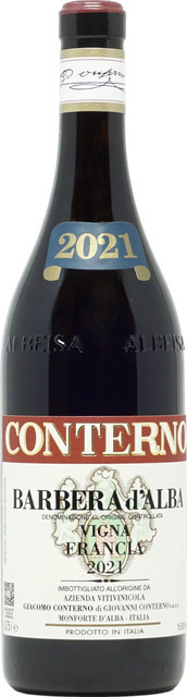 Giacomo Conterno Barbera d'Alba Vigna Francia 2021 Rotwein, Italien, 0,75 l - Bild 1