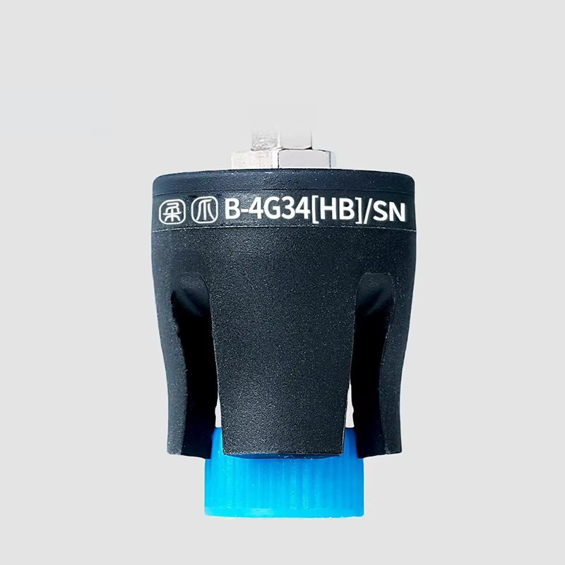 QIXIAO Pneumatischer Greifer mit vier Soft-Touch-Klauen für Roboterarm-Automatisierung und Mikroklemmen - Bild 1