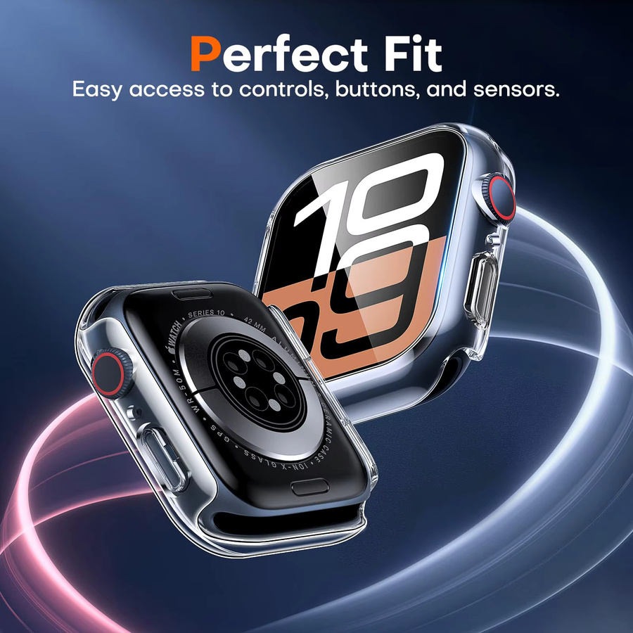 NEY Screen Protector für Apple Watch, transparent, Unisex - Bild 4