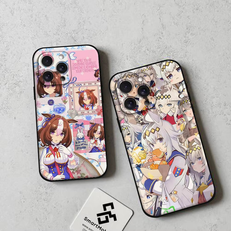 Mesuca Anime Umamusume Pretty Derby Handyhülle für iPhone in Schwarz und Multicolour - Bild 3