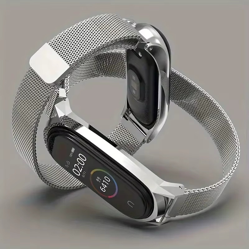 TINUORA Uhrenarmband Edelstahl, Silber, Unisex - Bild 4