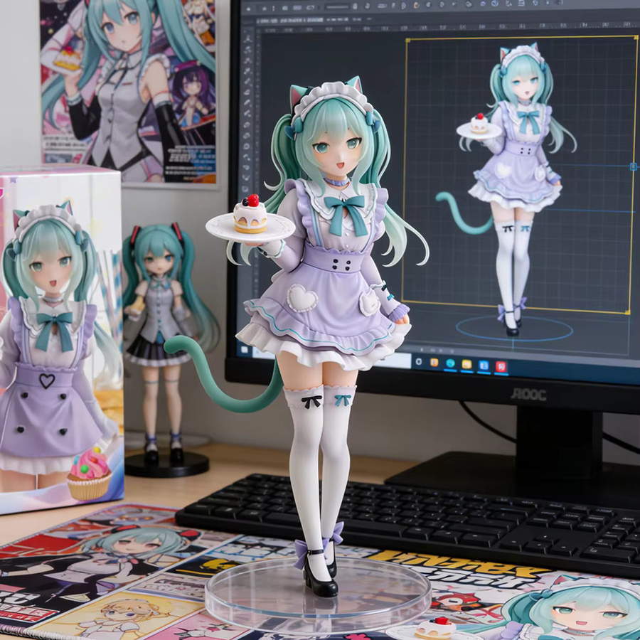 Bandai Hatsune Miku Nachoneko, Actionfigur, Bunt / Mehrfarbig - Bild 2
