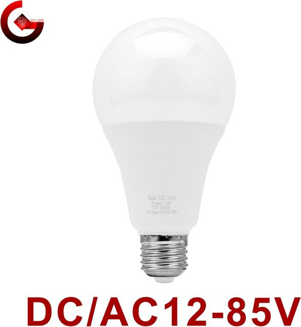 GOT LIANG LED-Glühbirne E27 Niederspannungslicht DC/AC 12V-85V in Weiß - Bild 1