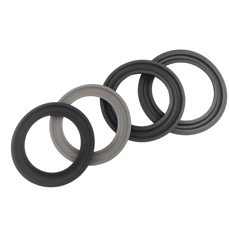2 Stück Lautsprecher-Schaumstoffkante Reparatur-Set für Focal Subwoofer in Schwarz, 7 Zoll, 172 mm x 187 mm - Bild 3