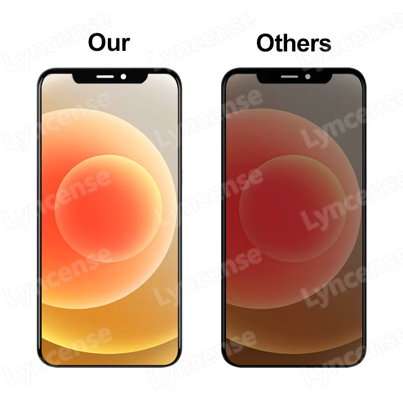 Apple iPhone 12 12 Pro Max 12 mini Ersatzdisplay mit AAA InCell LCD und Digitizer in Schwarz - Bild 5