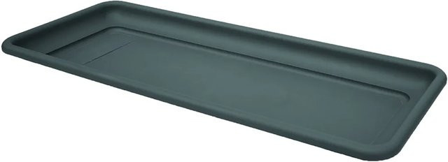 T&J Untersetzer für Natascha Pflanzkasteneinsatz in Anthrazit, B: 60 cm, H: 4,5 cm, T: 30 cm - Bild 1