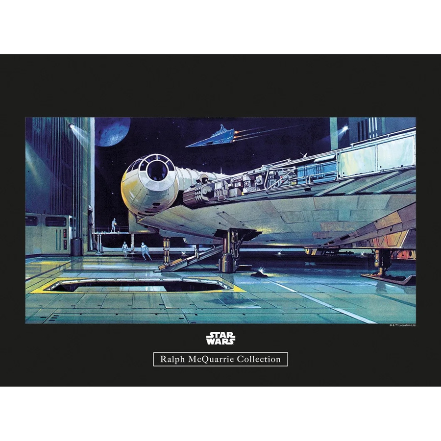 Komar Star Wars Wandbild Hangar Paper Poster Multicolor B: 40 cm, H: 30 cm - Bild 2