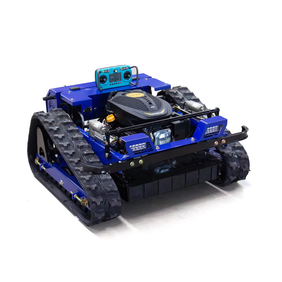 DEEPKRON Intelligenter ferngesteuerter Akku-Rasenmäher mit 4WD für steile Gärten, Blau, Breite: 550 mm bis 1000 mm - Bild 4
